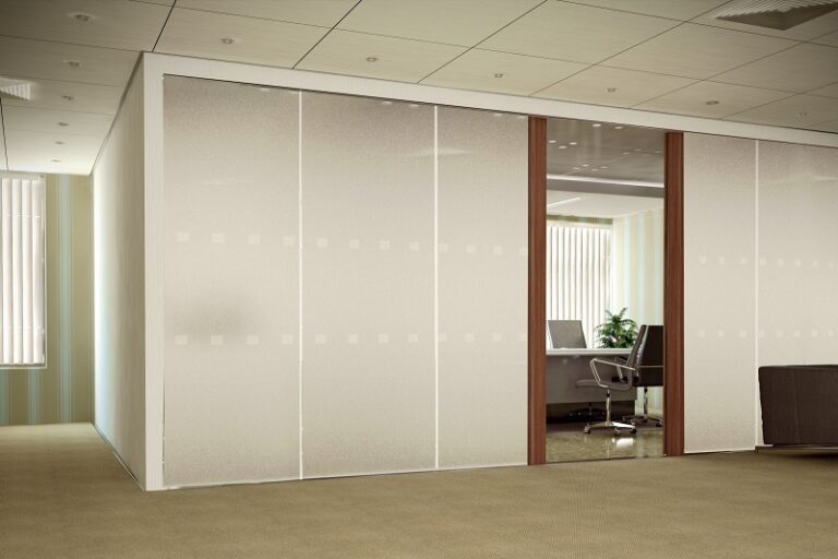 Smart glass partitions