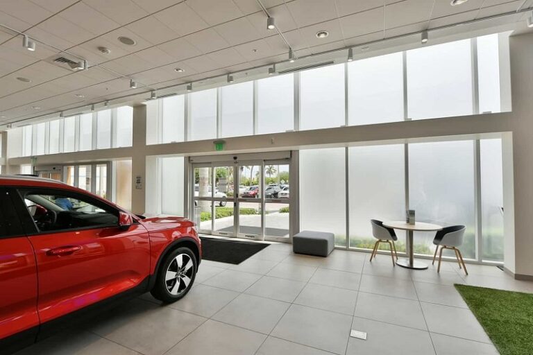 Glass Storefront for Car Dealerships