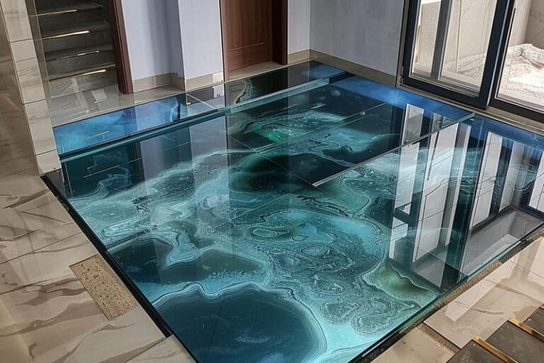 Glass Floor Panels for Residential spaces