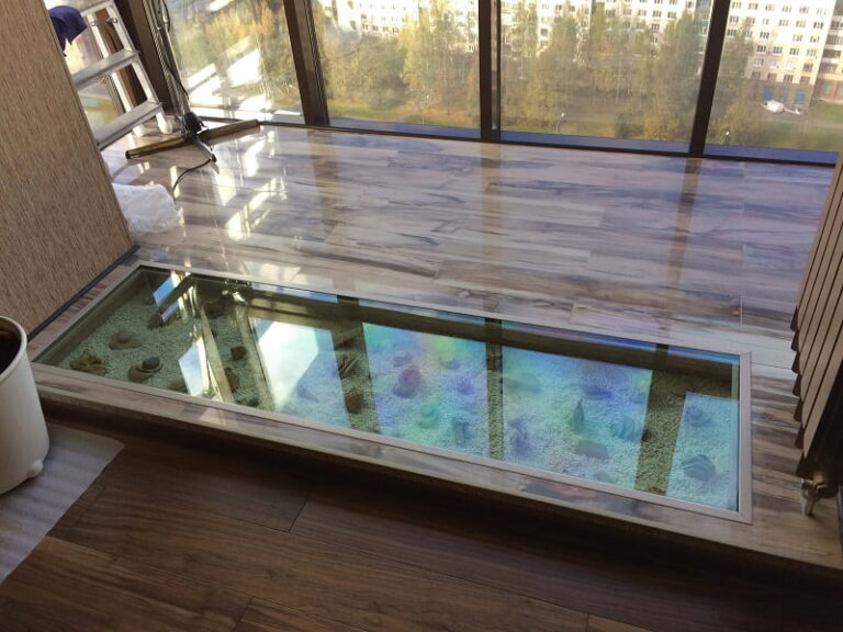 Glass Floor Panels from Industrial Glass Laminating LLC