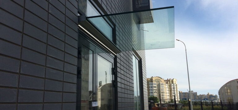 What is a glass canopy