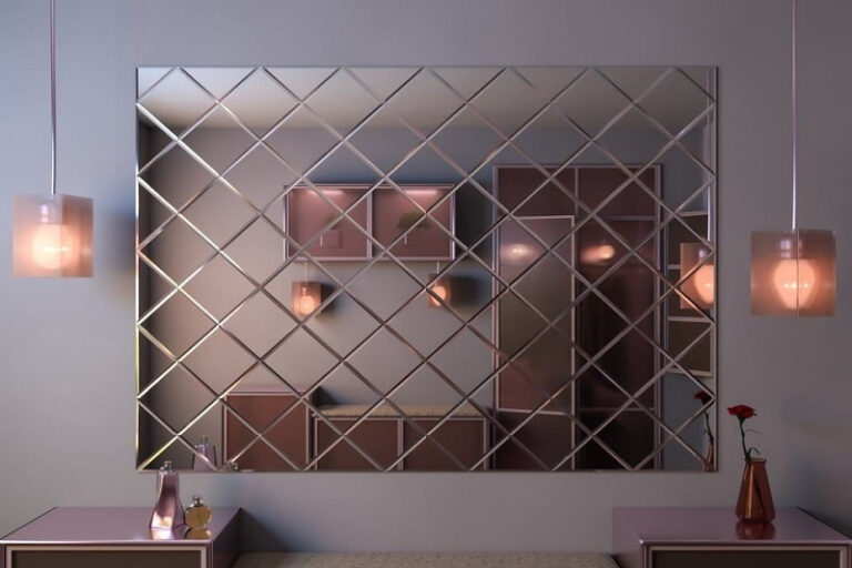 Beveled glass for Bathrooms
