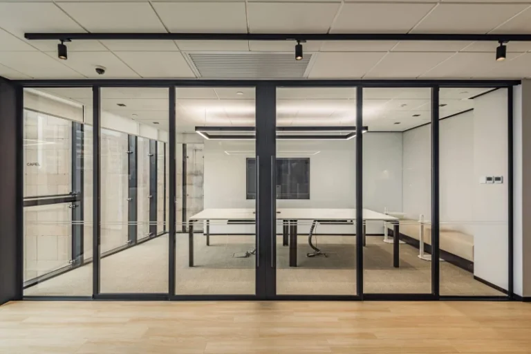 Acoustic Glass Partition Walls