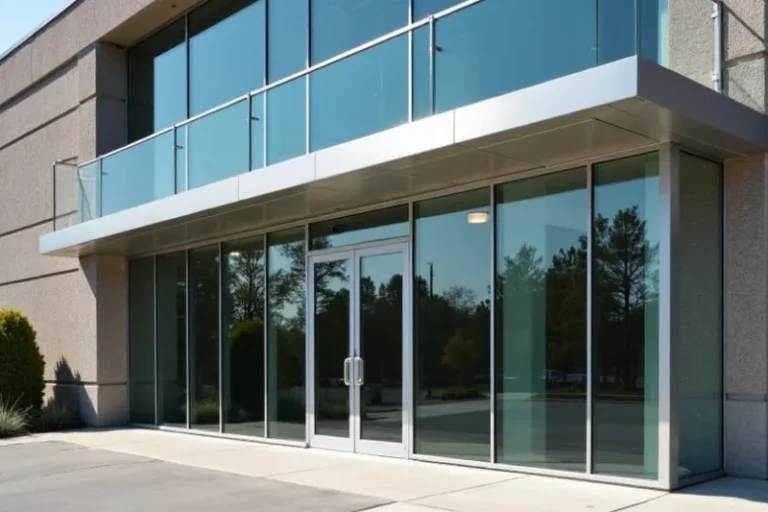 Commercial Tempered Glass Entry Doors