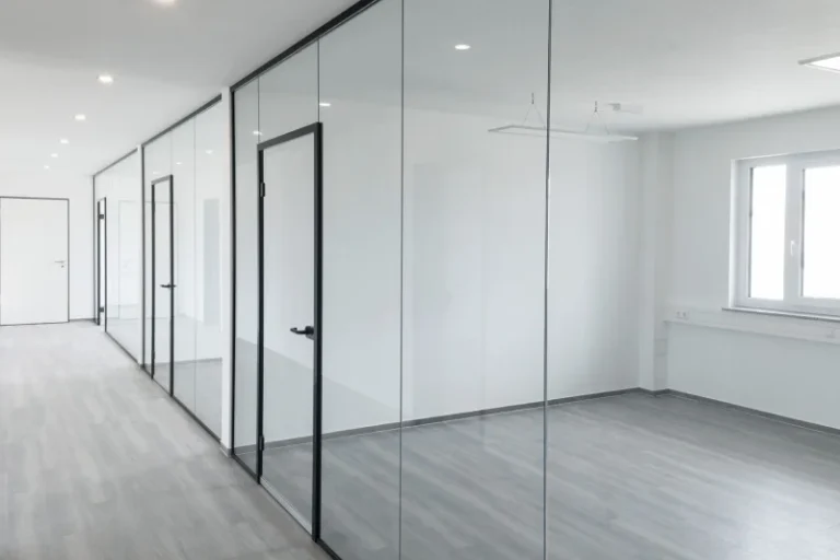 Framed Glass Partition Walls