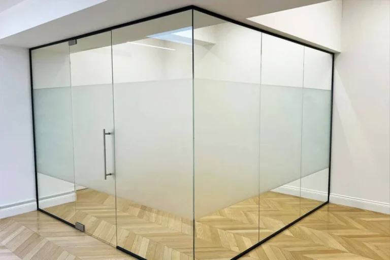 Frameless Glass Partition Walls
