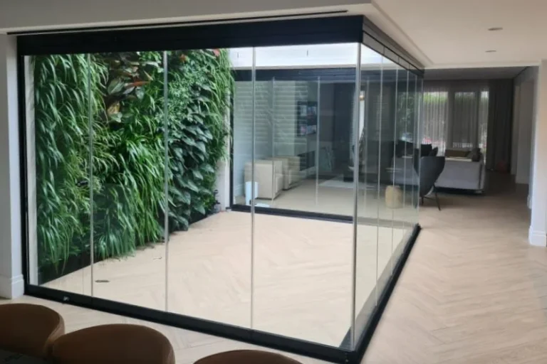 Frameless Glass Walls for an Open Home