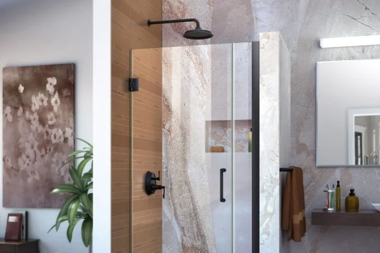 Hinged Tempered Shower Doors