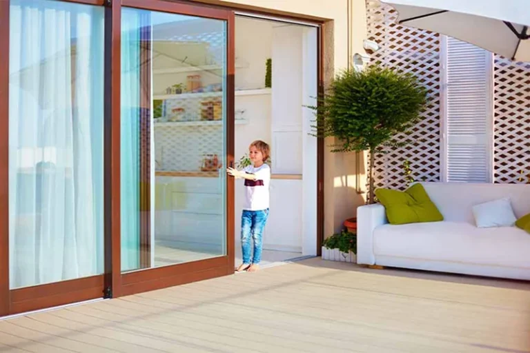Sliding Tempered Doors