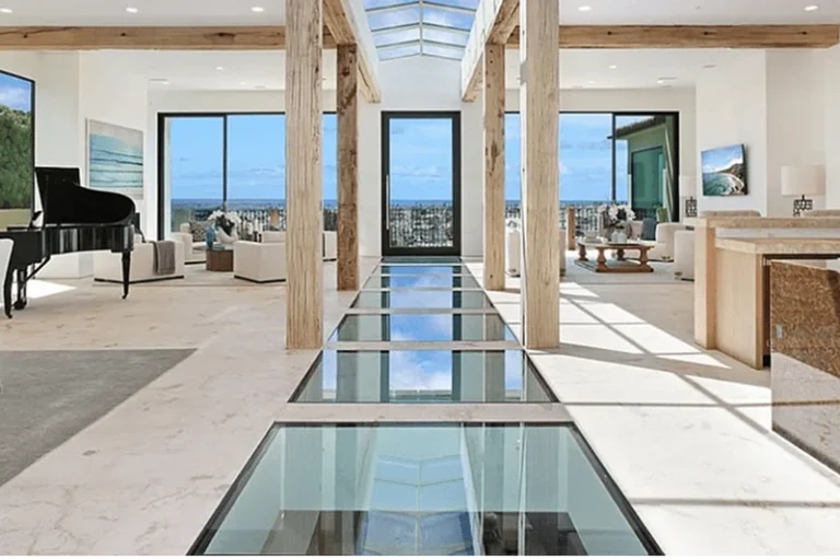 Glass floor panels 1