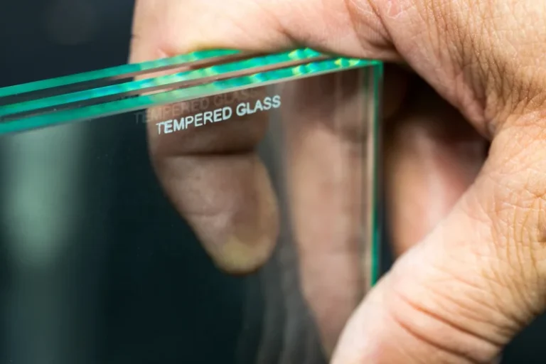 tempered glass made of
